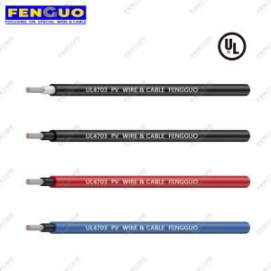 8AWG Solar Panel Connector Cables Solar Pv Wire 2KV UL4703 For PV Systems