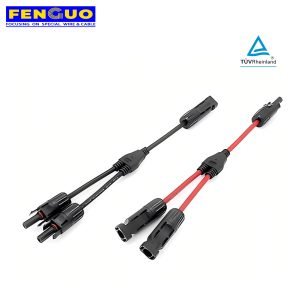 Solar Y Connector Connecting Solar Panels In Parallel Or Series