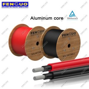 Aluminum Core 1500V Photovoltaic Wire 10mm Cable Solar 2PfG 2642 TUV Certified