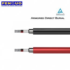 Solar Cable Armoured 1500V Directly Buried Solar Wire For Solar Power Plant