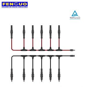 6 Strings Harness Solar Power Cable Assemblies 1500V