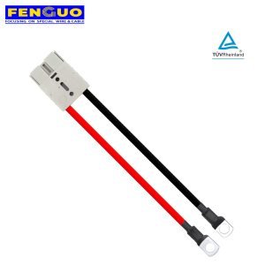 50A Anderson Power Plug Connector To O Ring Terminals Battery Extension Cable